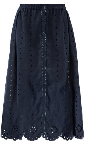 Scalloped