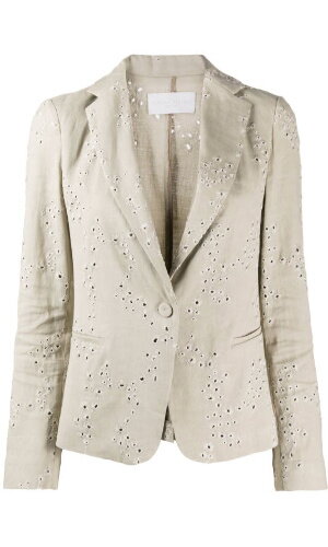 1 Button: Waist